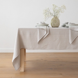 Tablecloth Silver Linen Lara