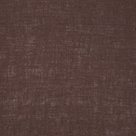 Linen Fabric Plain Brown