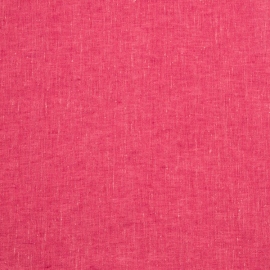 Linen Fabric Red Plain