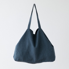Linen Bag Terra Blue
