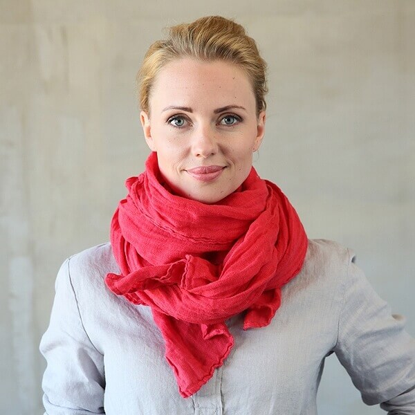 Linen scarf - Minimalist Dressing Linen scarf - Minimalist Dressing