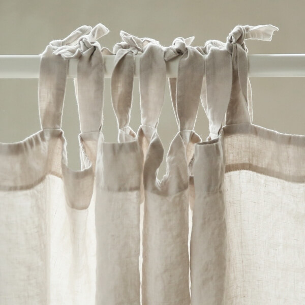 linen curtains tie top linen curtains tie top