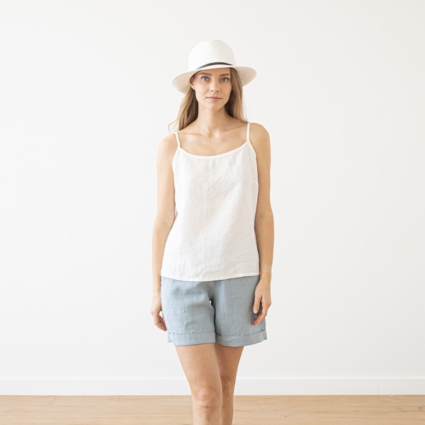 summer linen blouse