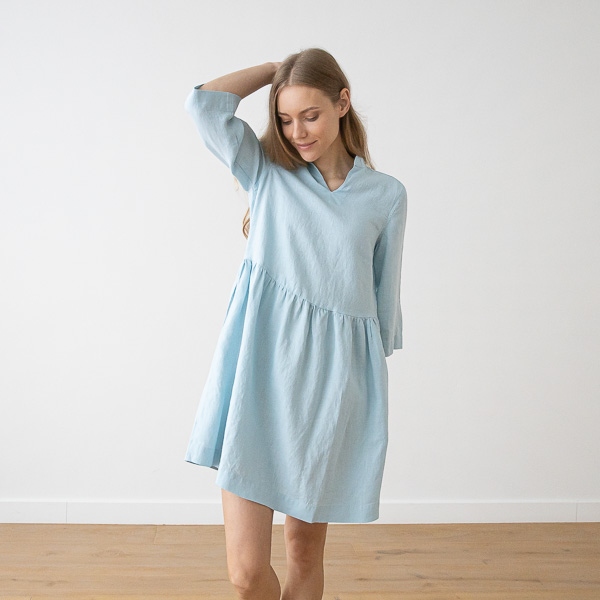 summer linen dress