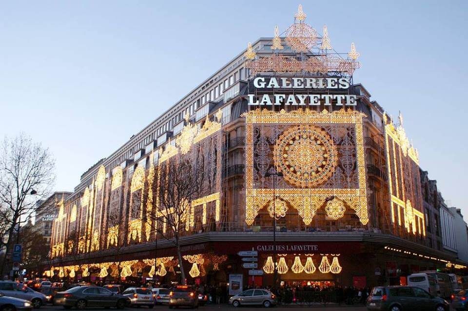 LinenMe in Galeries Lafayette LinenMe in Galeries Lafayette