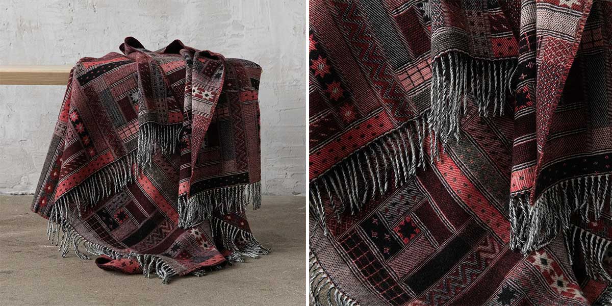 cozy wool throws winter