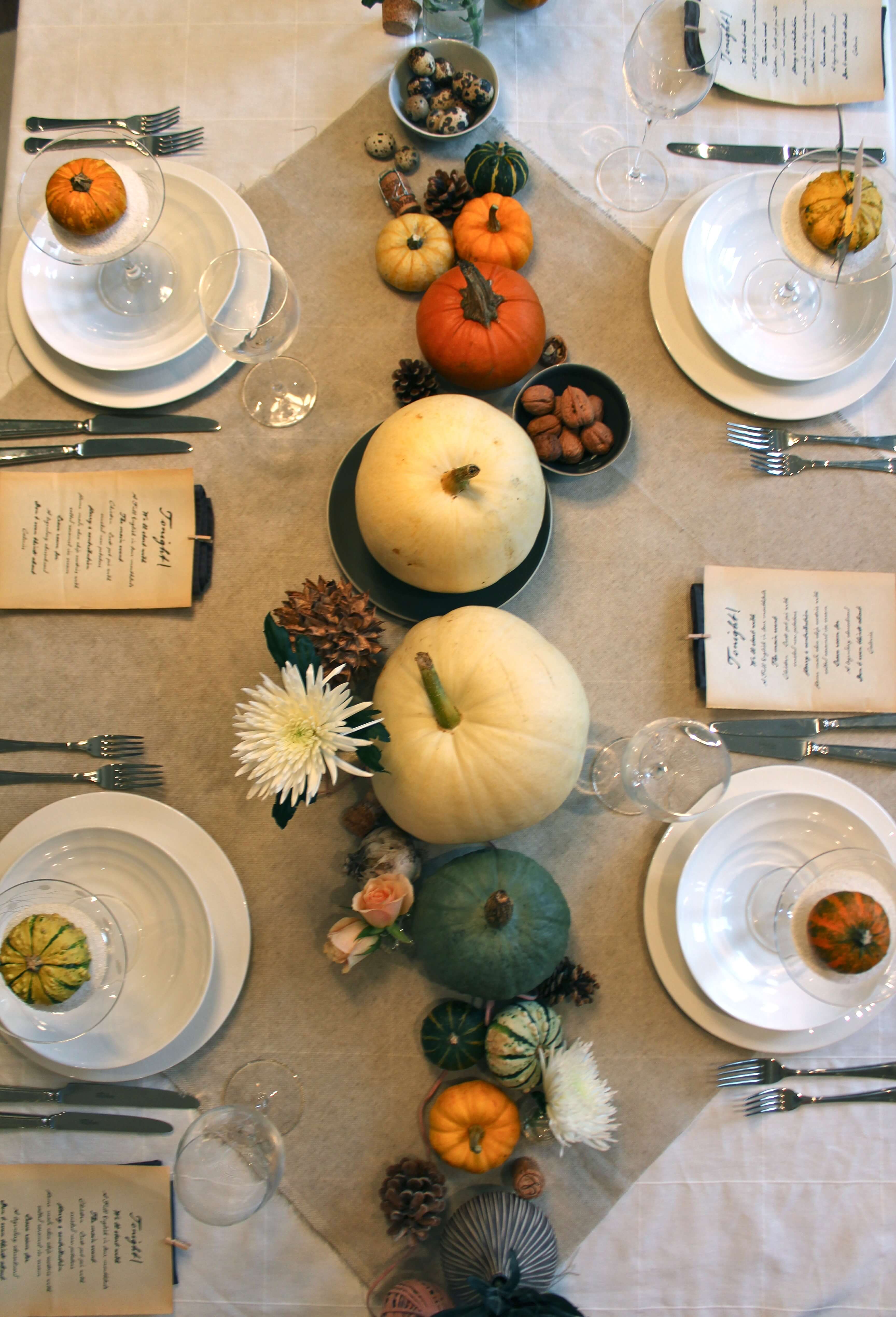 autumn table