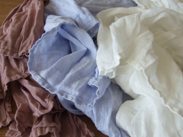 Linen scarves Linen scarves