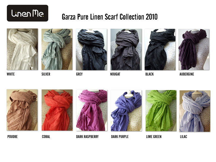 Linen Garza Scarves - LinenMe