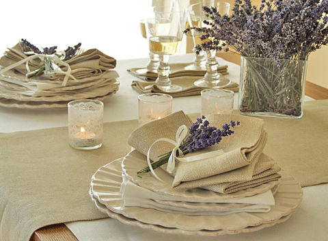 rhomb wheat linen - LinenMe